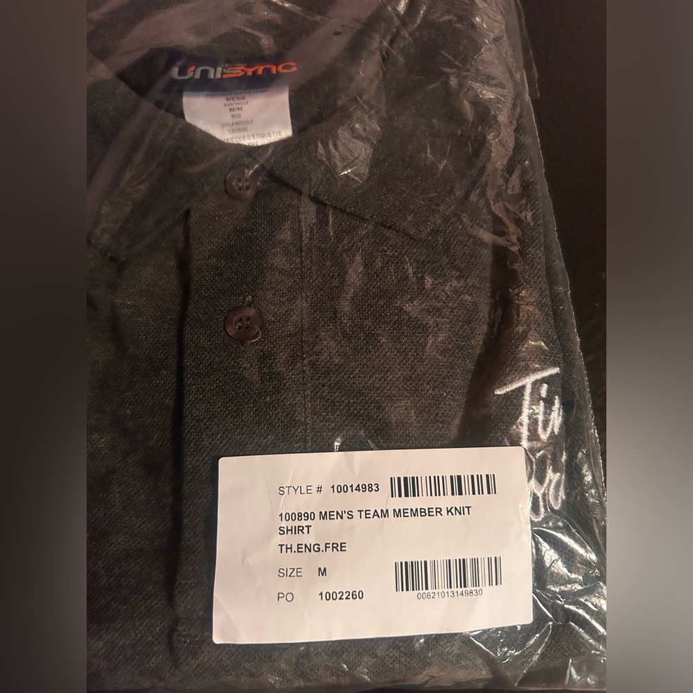 Men's Gray Knit Shirt - Tim Hortons BRAND NEW